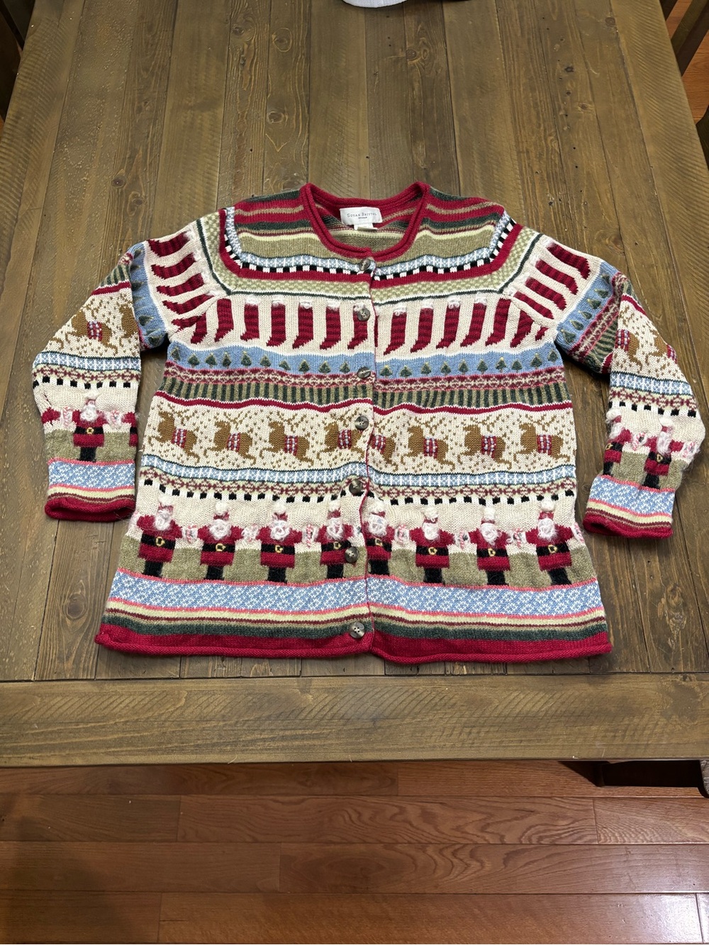 Susan Bristol Vintage 2002 Christmas Sweater